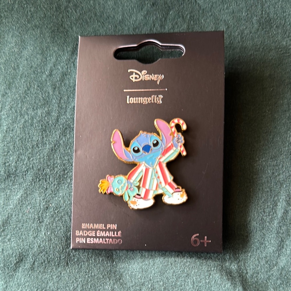 Disney Loungefly Stitch Enamel Pin